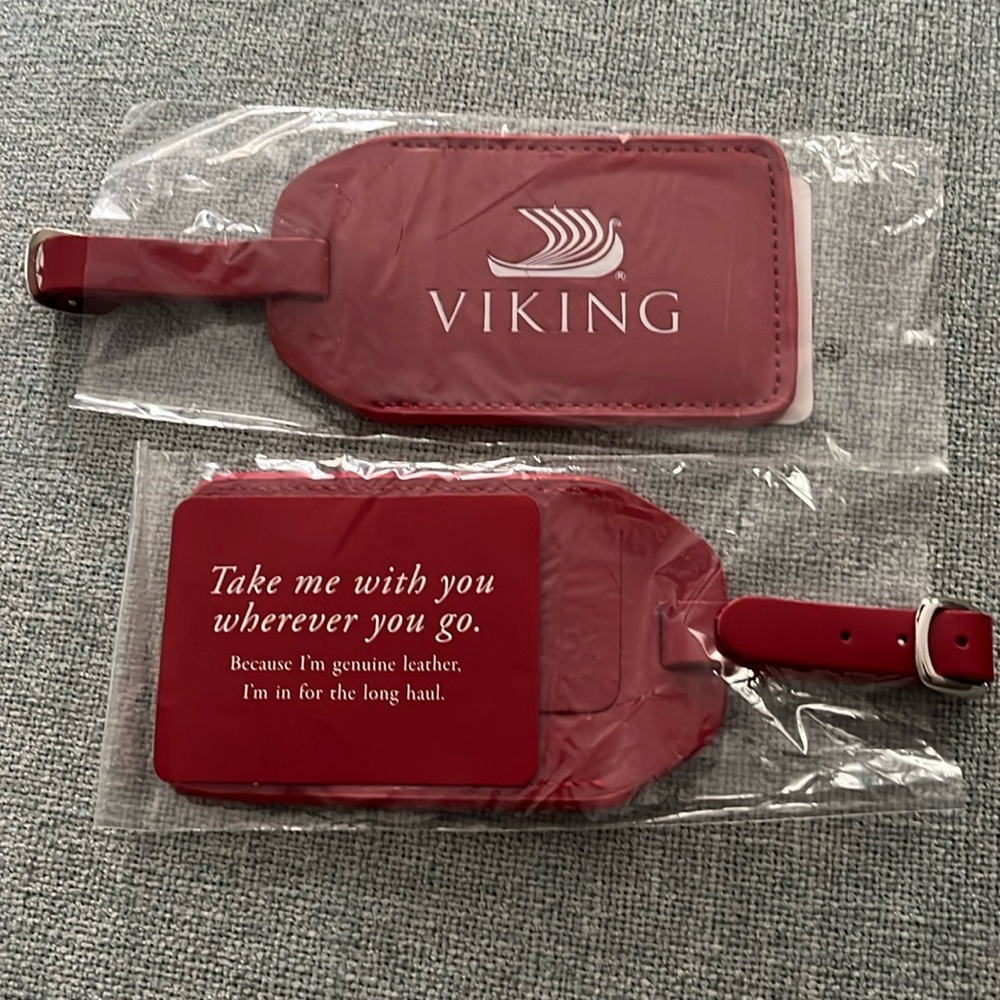 Brand New Viking Luggage tags (2)